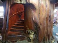 Carved Kauri staircase-800